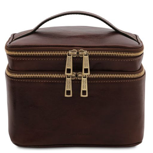 Eliot - Leather toiletry bag